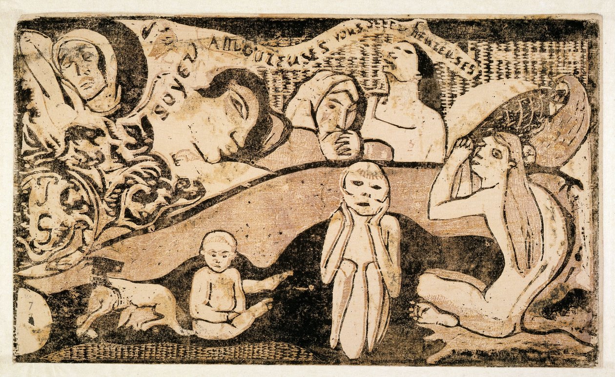 Miluj a budeš šťastný od Paul Gauguin