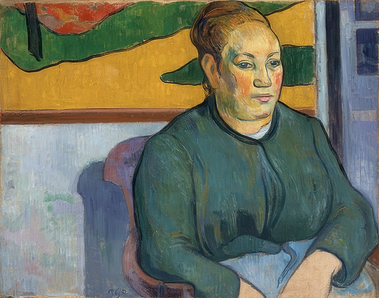 Paní Roulinová. 1888 od Paul Gauguin