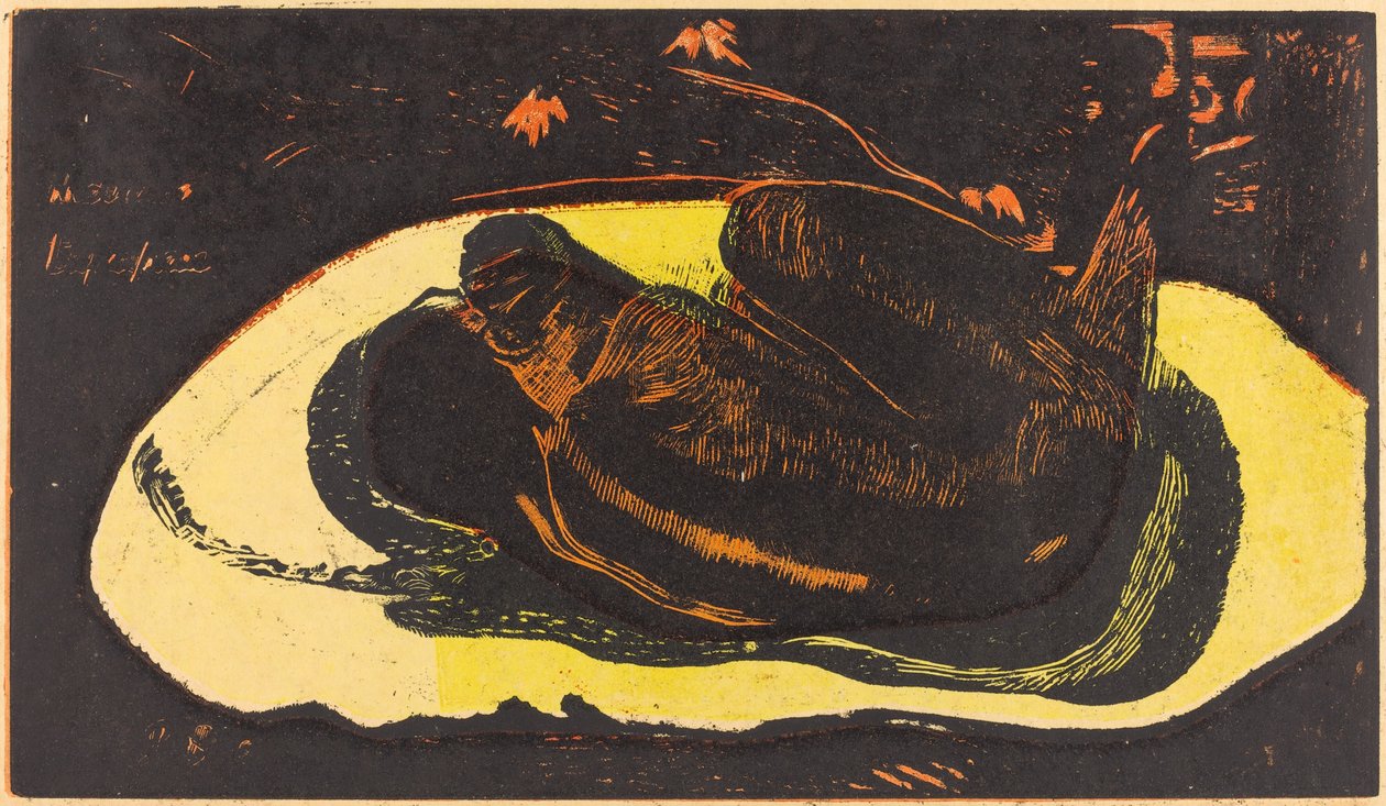 Je pronásledována duchem od Paul Gauguin