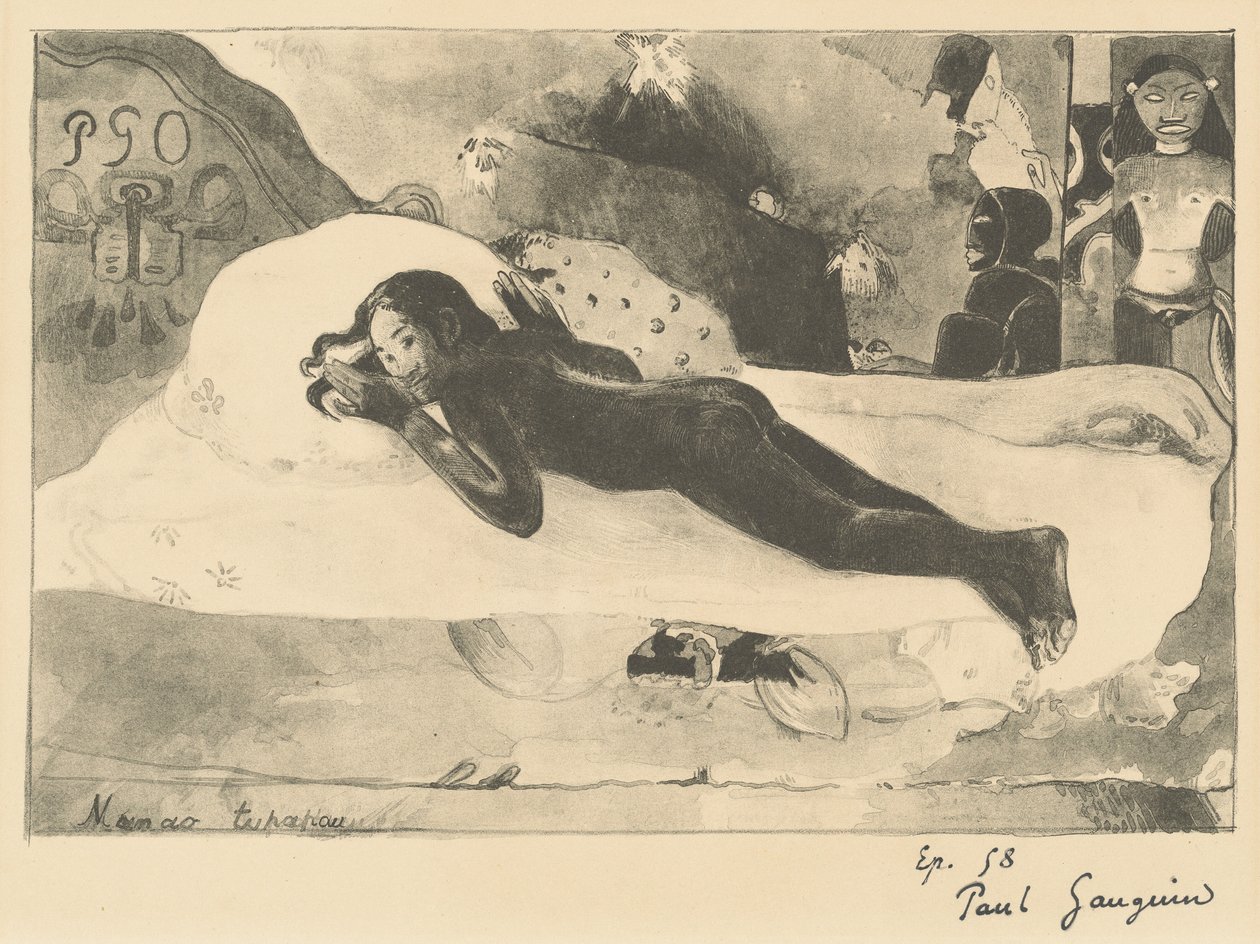 Je pronásledována duchem od Paul Gauguin