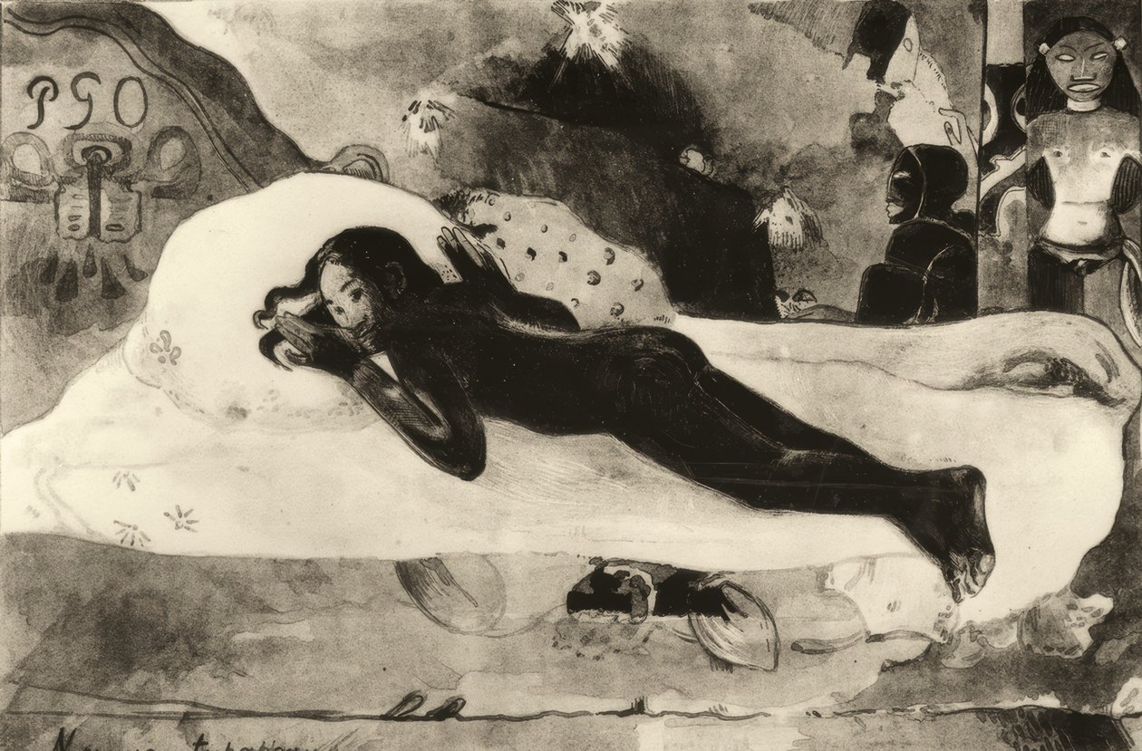 Tupapau přeje od Paul Gauguin