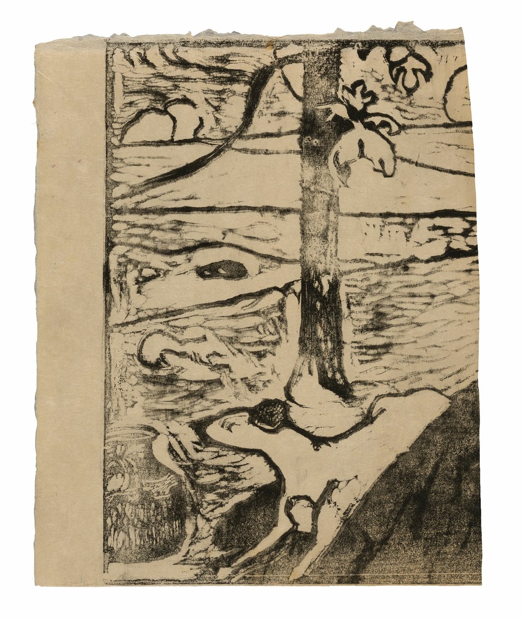 Manao tupapau (Myslí na ducha nebo Duch myslí na ni) od Paul Gauguin