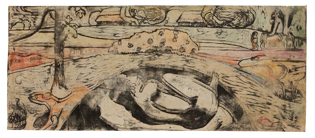 Manao tupapau (Myslí na ducha nebo Duch myslí na ni) od Paul Gauguin