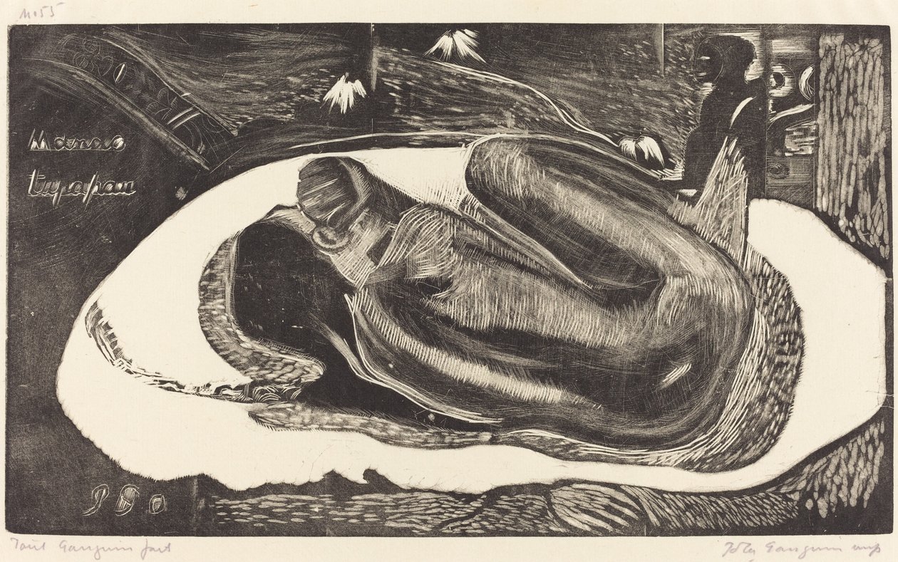 Manoa Tupapau (Straší ji duch) od Paul Gauguin