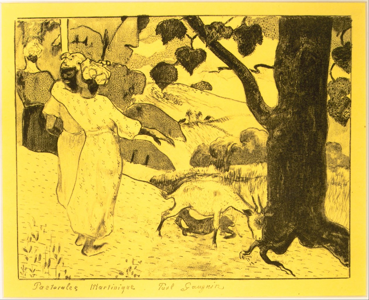 Martinique Pastorals, z Volpini Suite: Litografické kresby, 1889., 1889. od Paul Gauguin