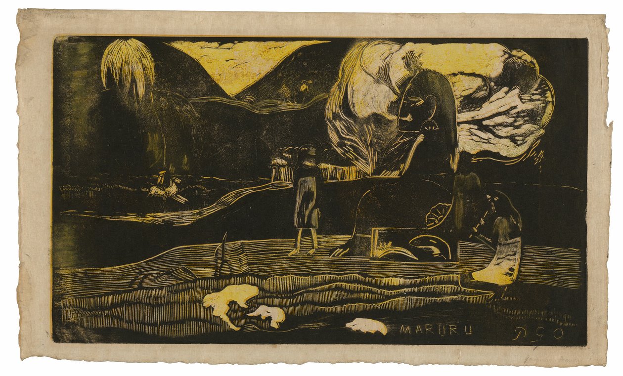 Maruru (Oběty vděčnosti), z Noa Noa Suite od Paul Gauguin