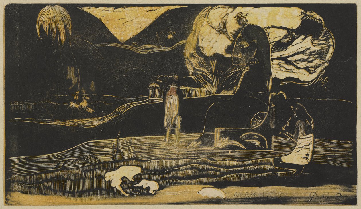 Maruru: Díky, duben 1891-září. 1893 od Paul Gauguin