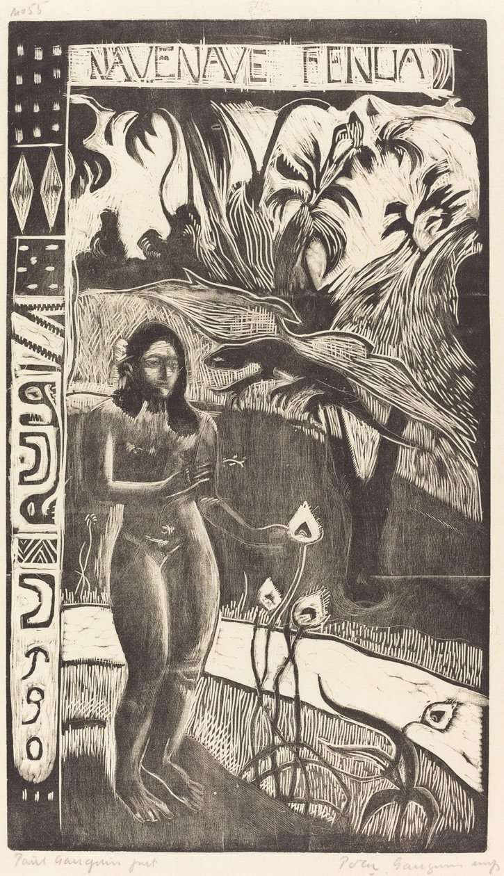 Nave Nave Fenua Delightful Land, 18941895. od Paul Gauguin