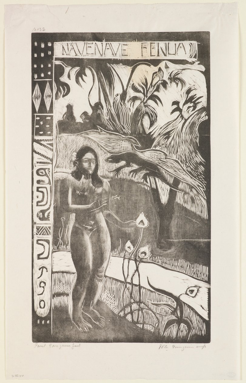 Nave Nave Fenua, ze série "Noa Noa" od Paul Gauguin
