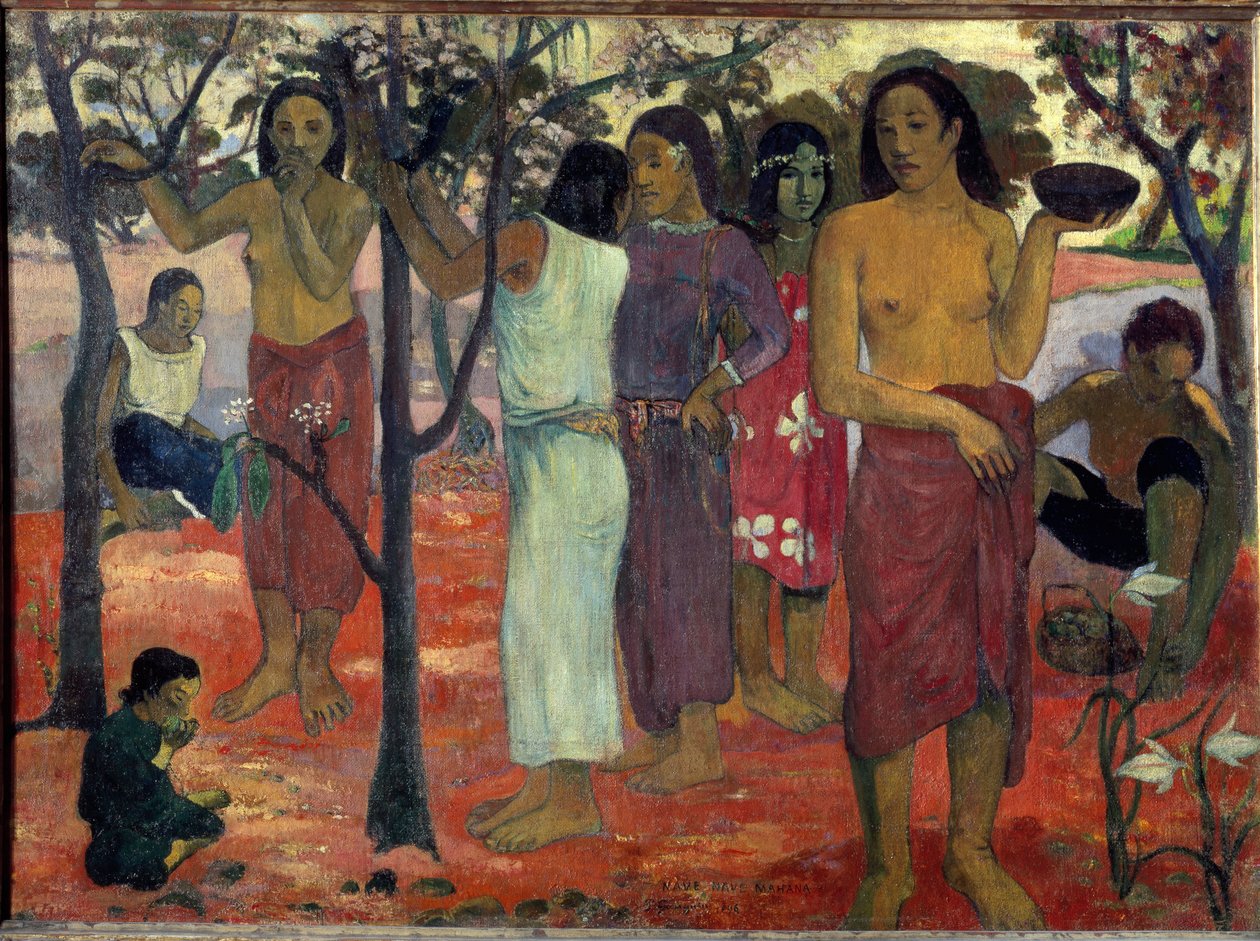 Nave Nave Mahana od Paul Gauguin