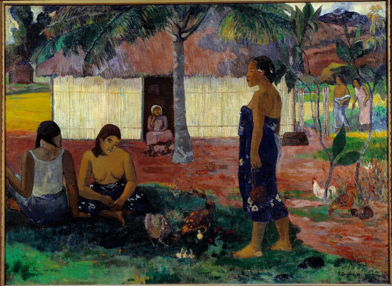 Proč jsi naštvaný? od Paul Gauguin