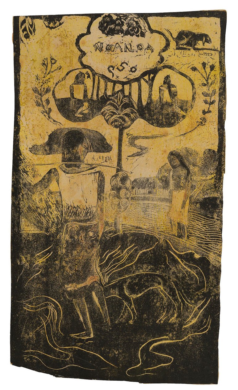 Noa Noa (Voňavá), ze sady Noa Noa Suite od Paul Gauguin