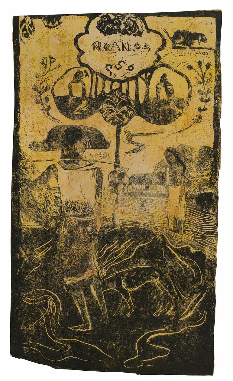 Noa Noa (Voňavá), ze sady Noa Noa Suite od Paul Gauguin