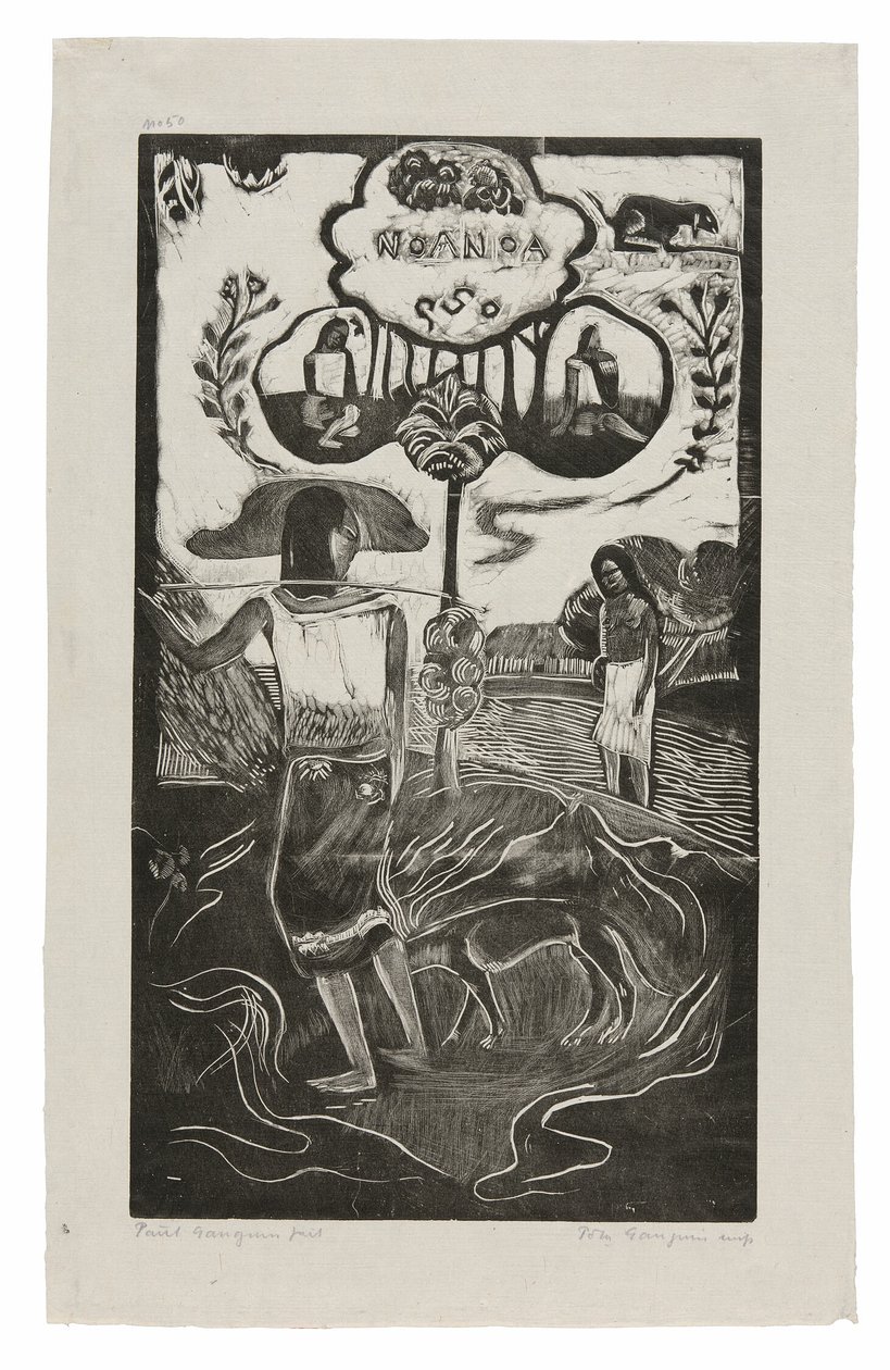 Noa Noa (Voňavá), ze sady Noa Noa Suite od Paul Gauguin