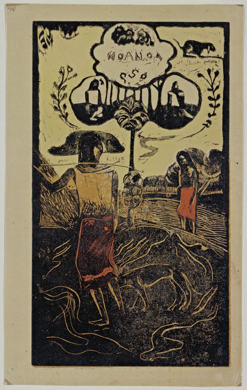 Vůně Noa Noa ze série Noa Noa, 1893-1894 od Paul Gauguin