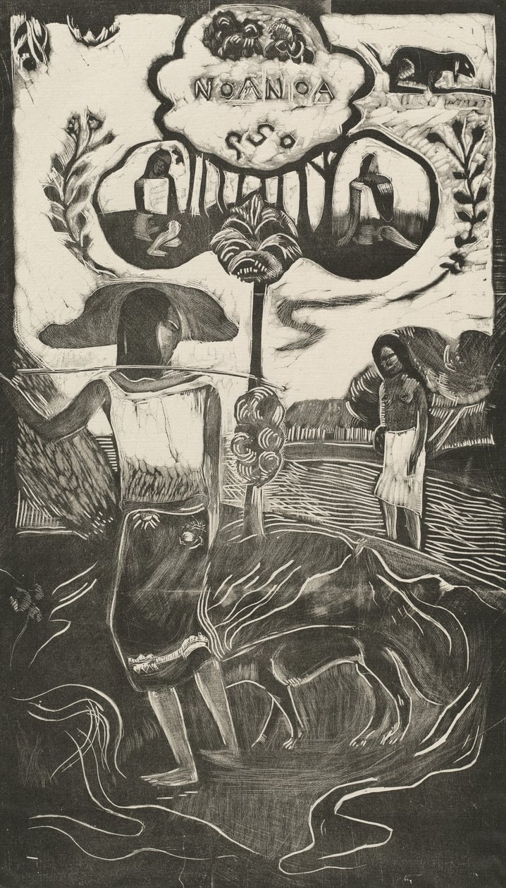 Noa Noa Voňavá, Voňavá, 18941895. od Paul Gauguin