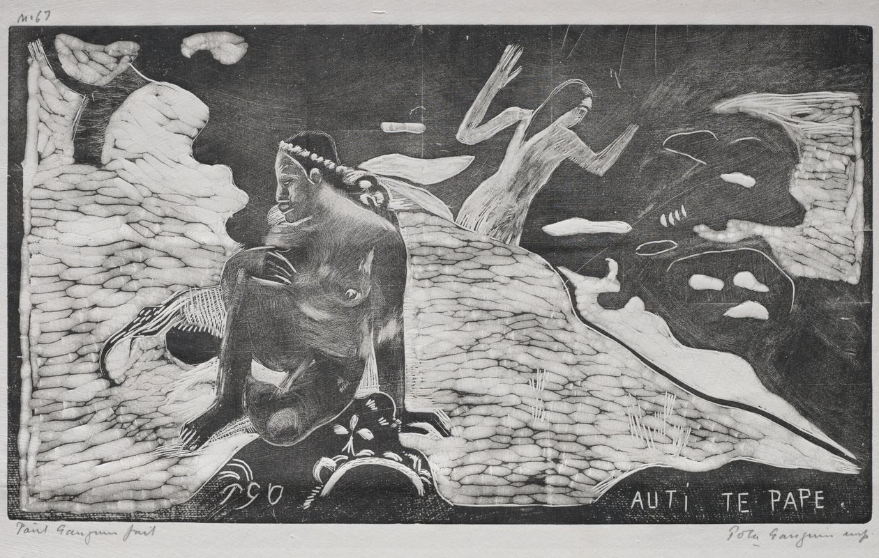 Noa Noa: Ženy u řeky (Auti Te Pape) od Paul Gauguin