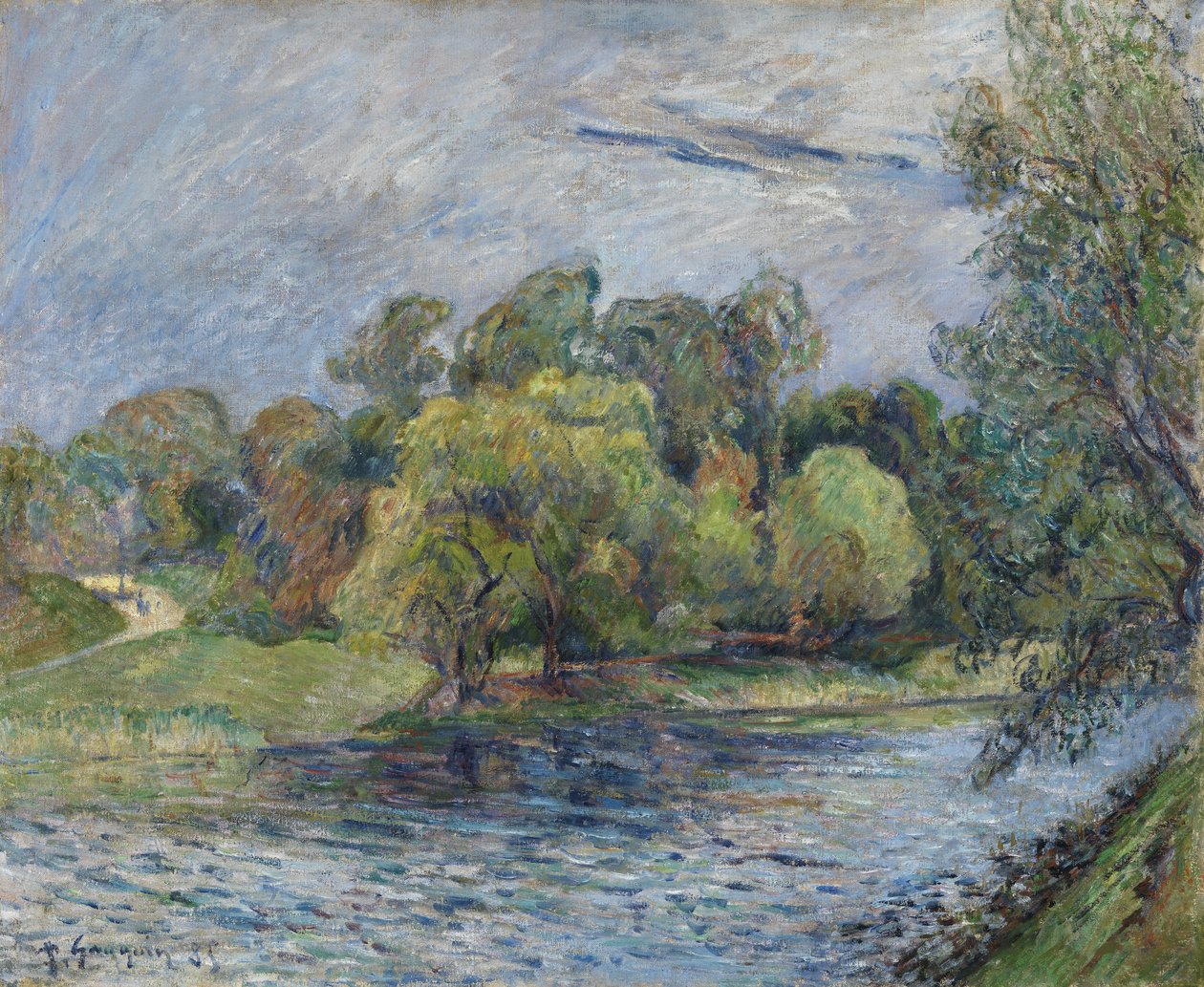 Oestervold Park, Kodaň od Paul Gauguin