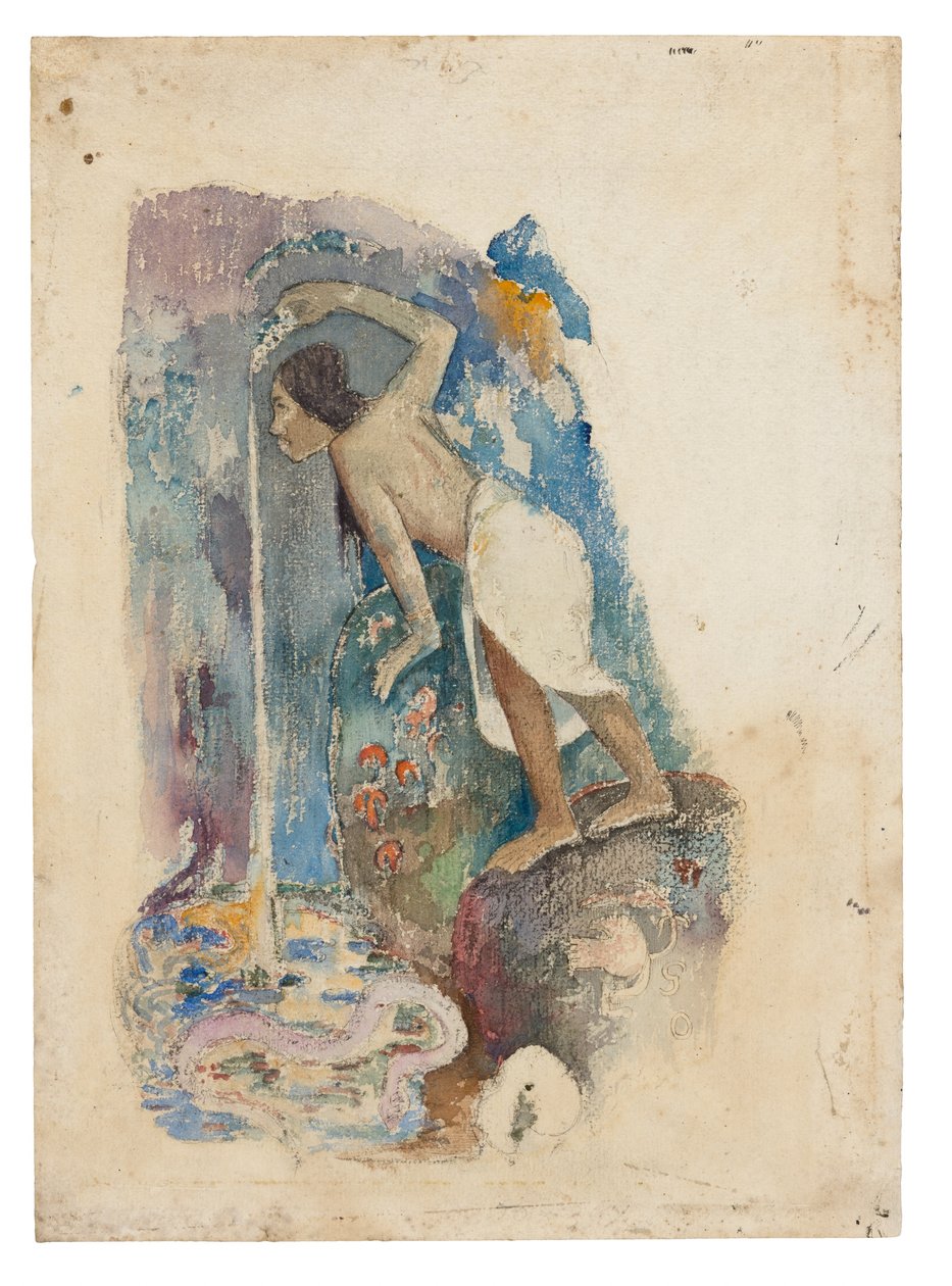 Papež moe od Paul Gauguin