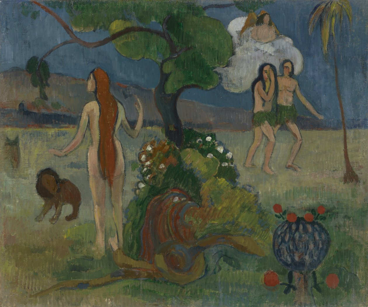 Ztracený ráj, kolem roku 1890 (olej na plátně) od Paul Gauguin