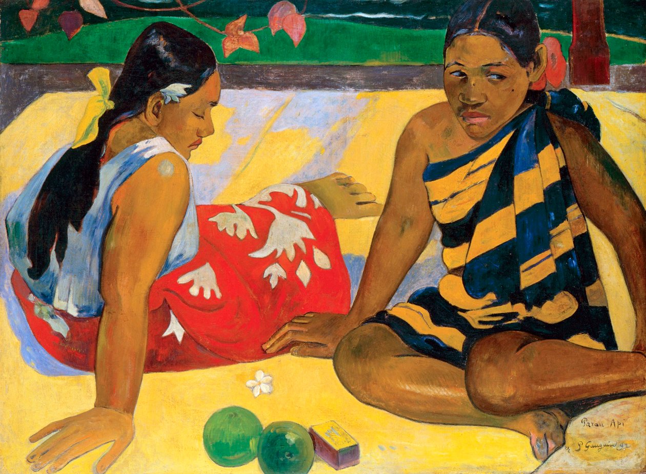 Ohňostroj. Co je nového, 1892 od Paul Gauguin