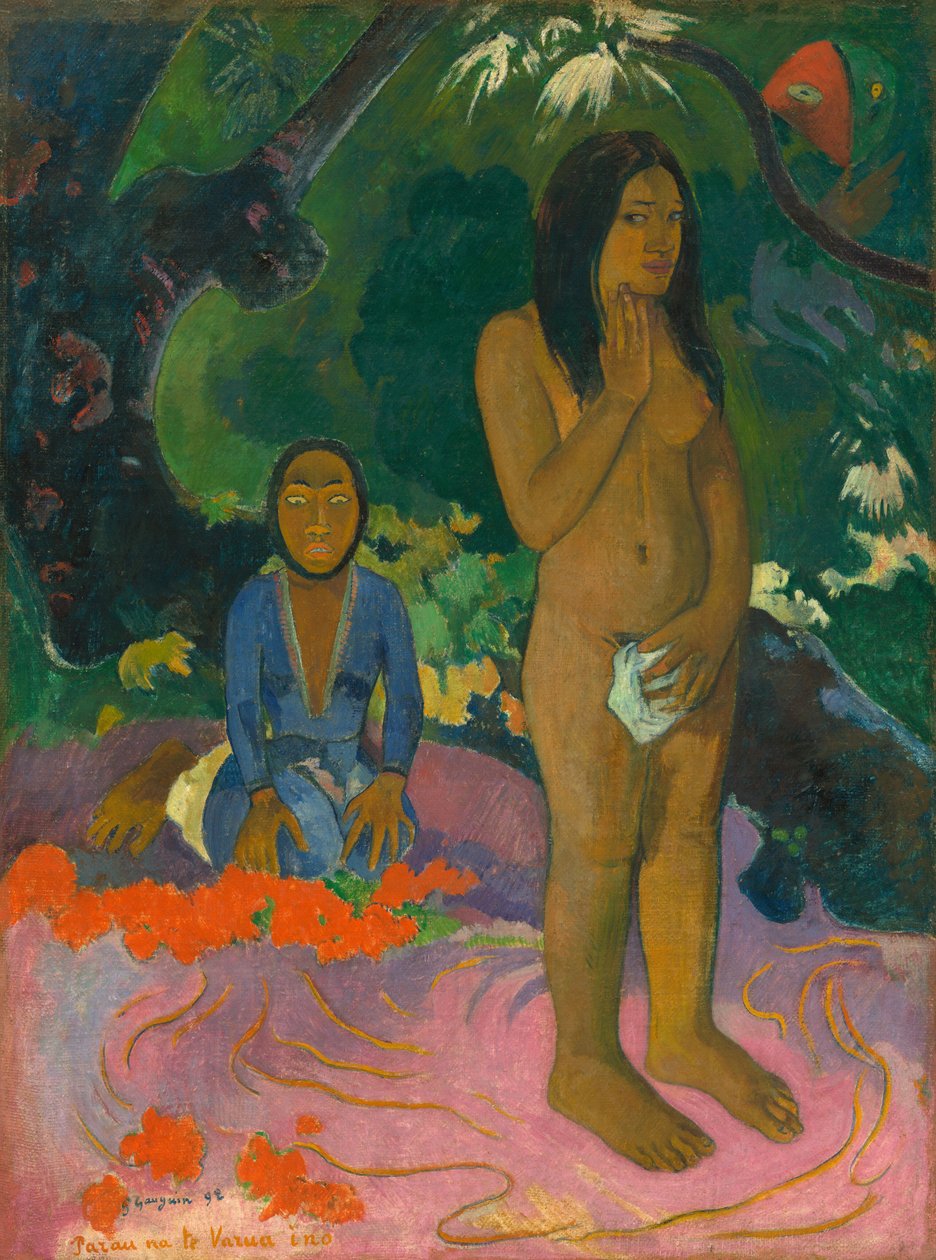 Slova ďábla od Paul Gauguin