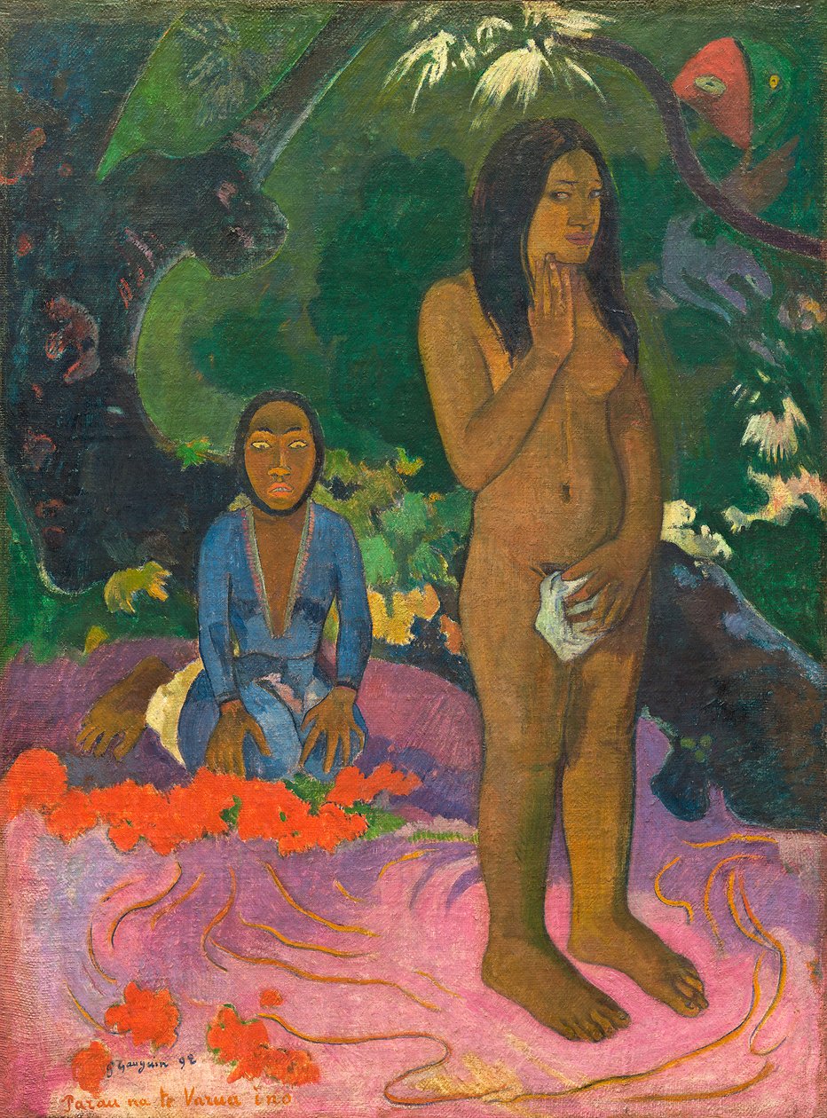 Slova ďábla od Paul Gauguin