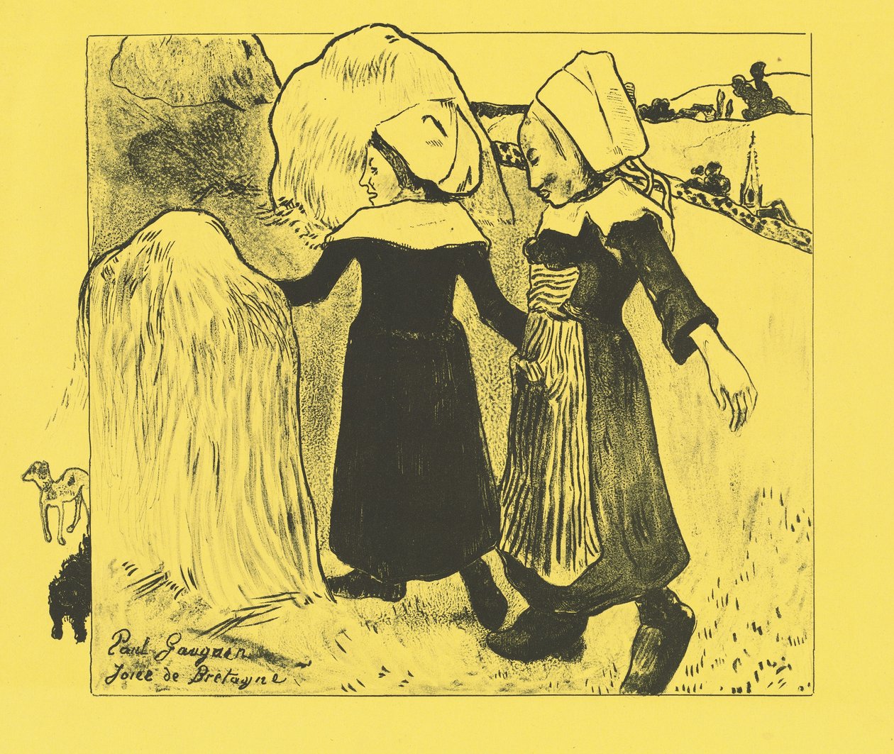 Radosti z Bretaně (Joies de Bretagne) od Paul Gauguin