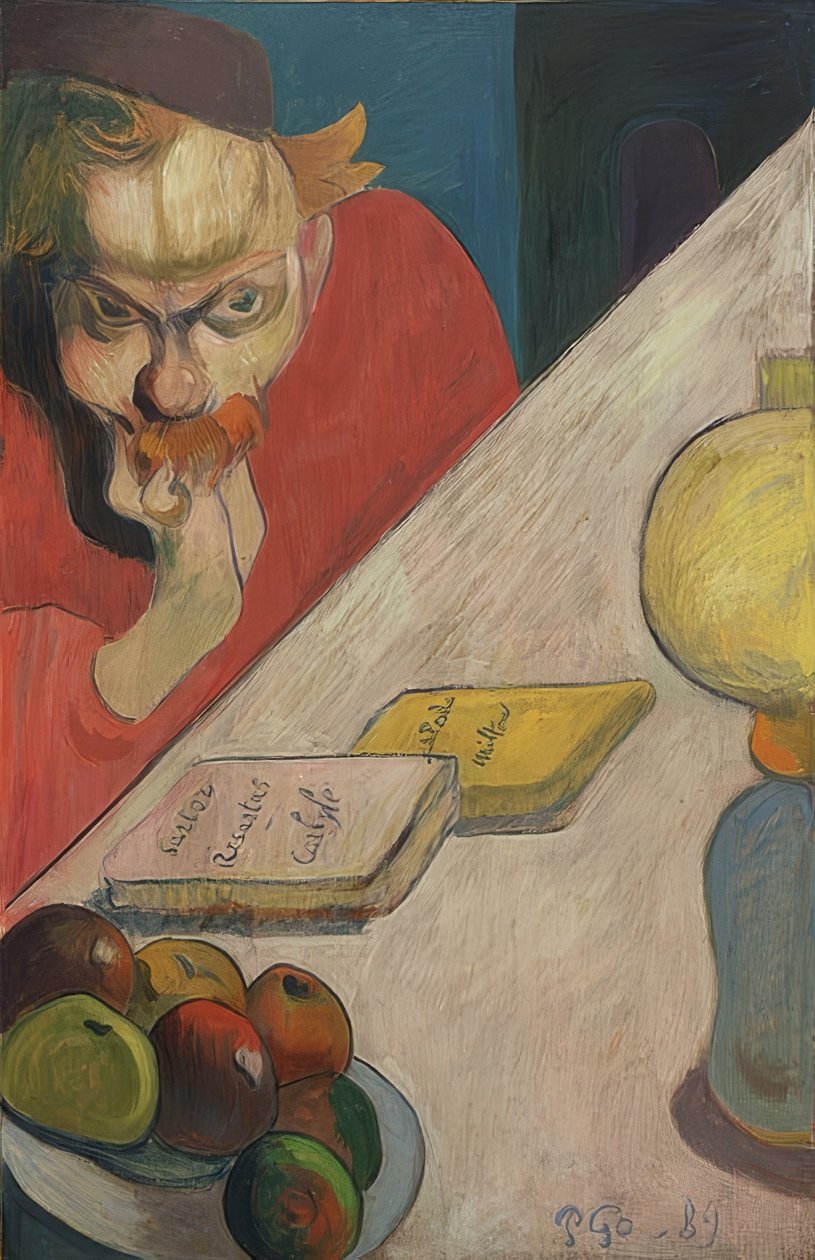 Portrét Jacoba Meyera de Haana. 1889 od Paul Gauguin
