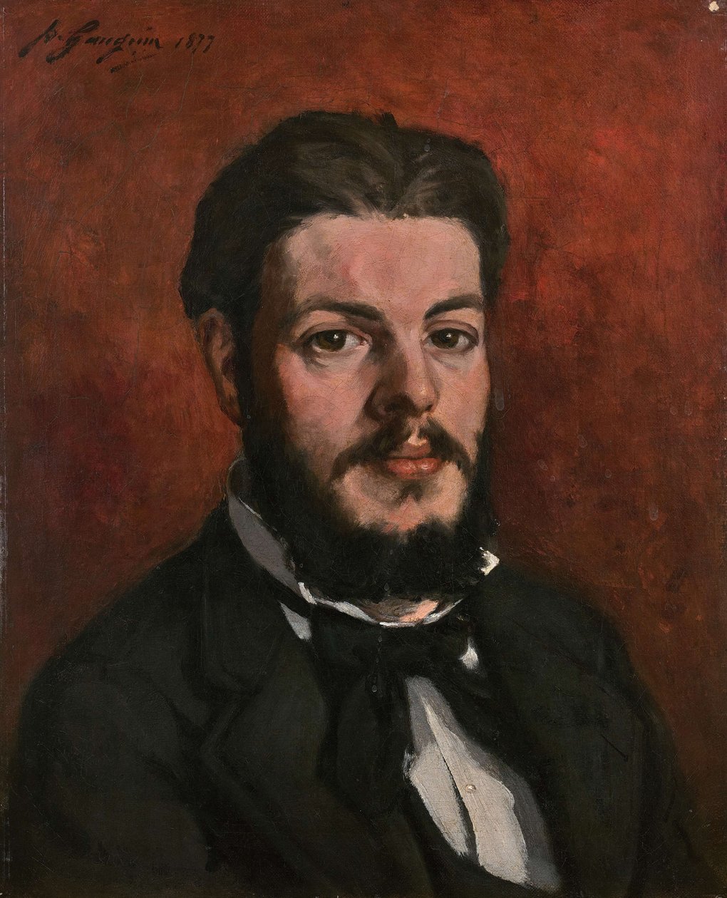 Portrét Claude Antoine Charles Favre, 1877. od Paul Gauguin