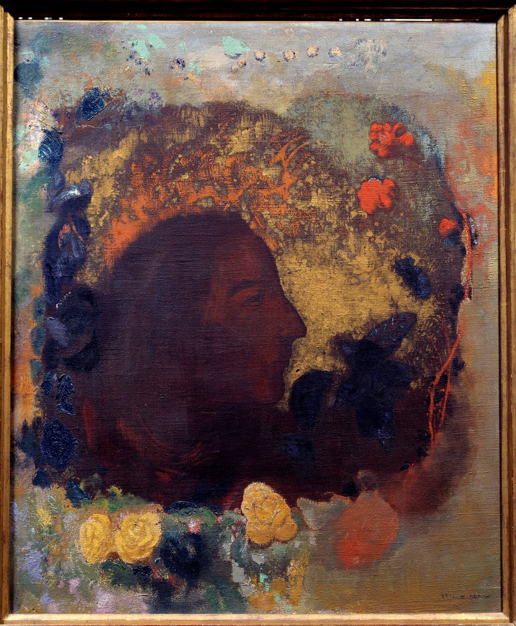 Portrét Paula Gauguina (1848-1903). Obraz Odilona Redona (1840-1916) od Paul Gauguin