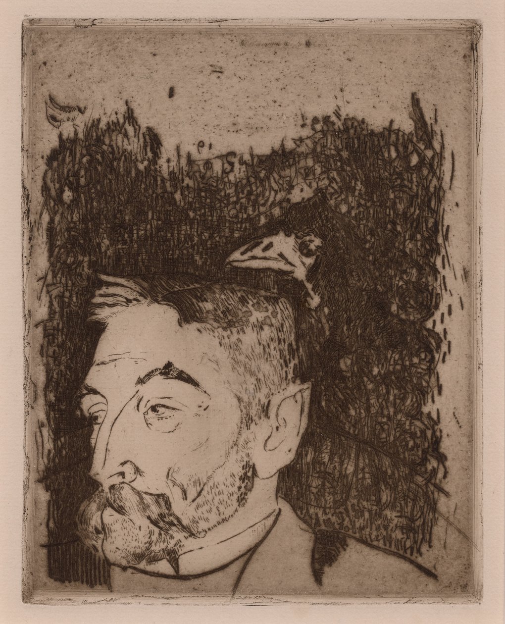 Portrét Stéphane Mallarmého od Paul Gauguin