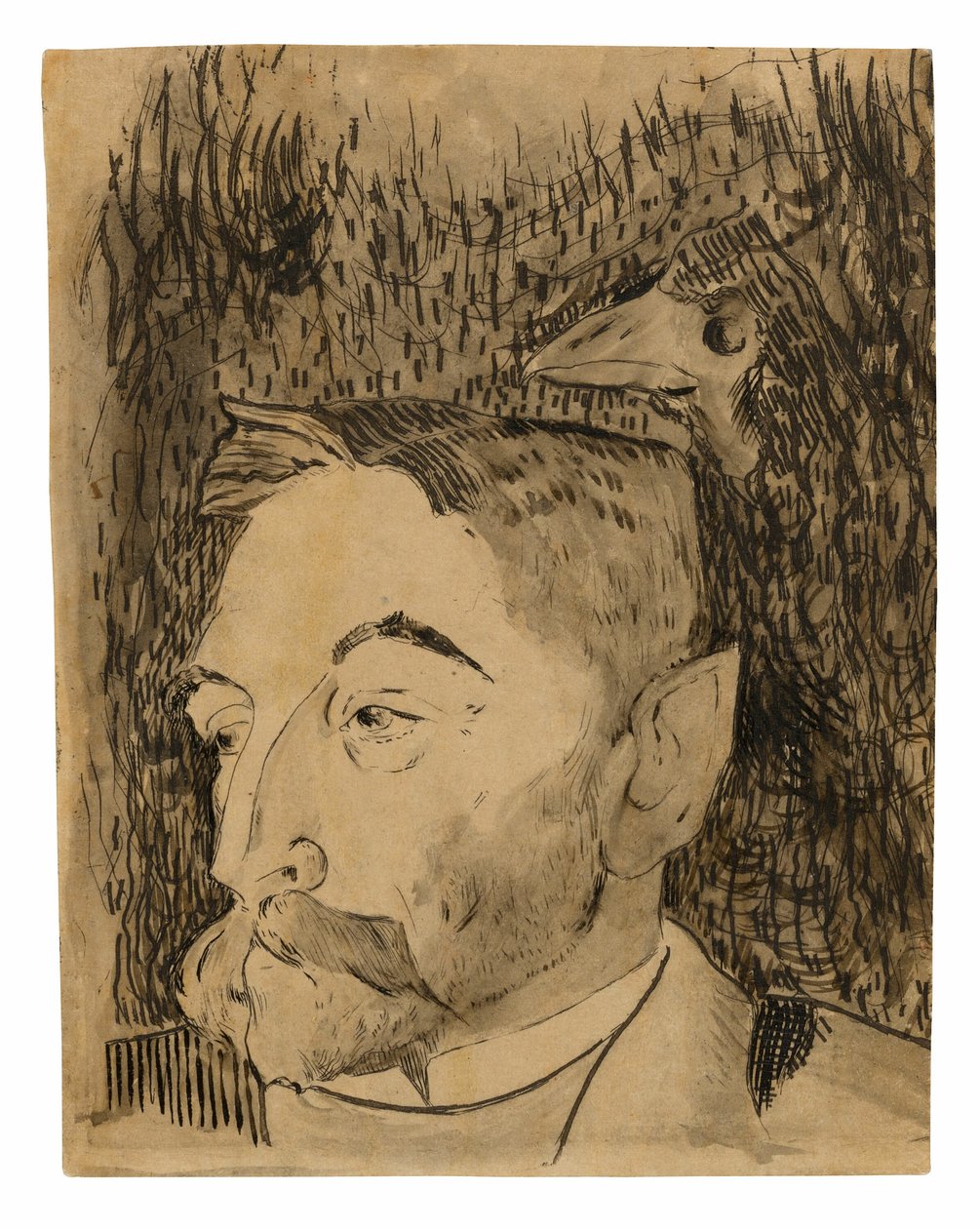 Portrét Stéphana Mallarmé od Paul Gauguin