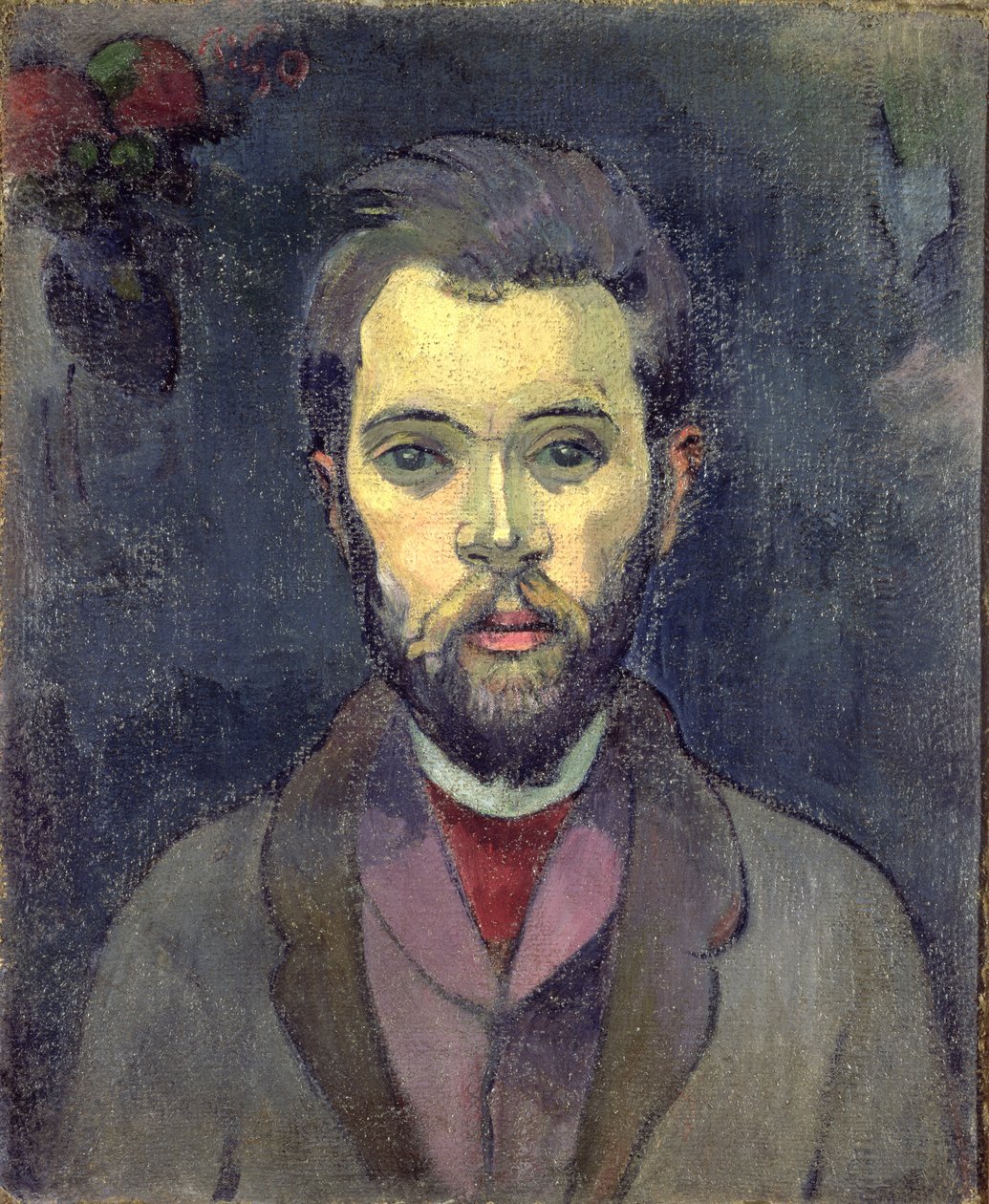 Portrét Williama Molarda (1862-1936), švédského skladatele, cca 1893-94 od Paul Gauguin