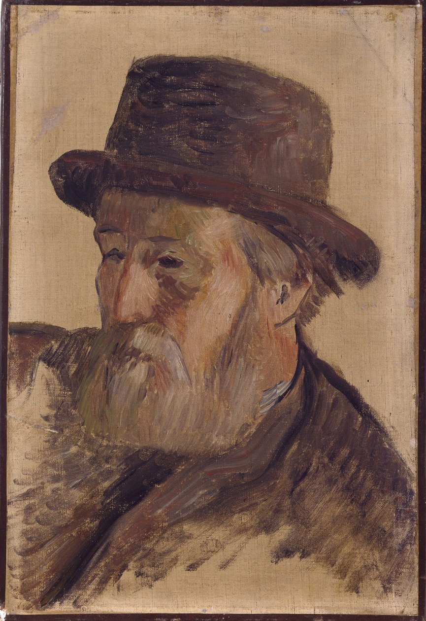 Portrét muže, kolem roku 1880 (olej na plátně) od Paul Gauguin