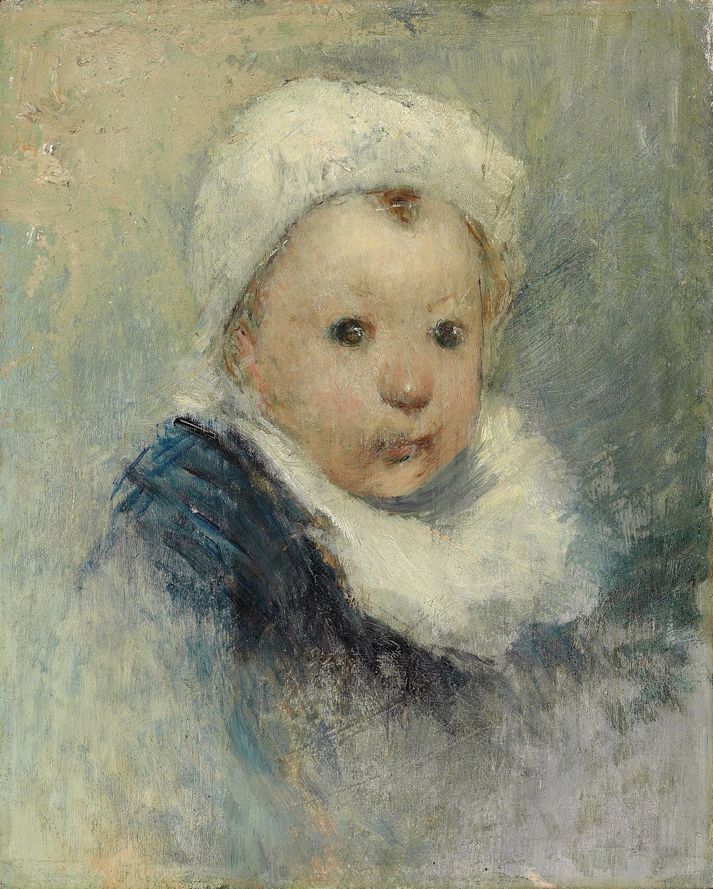 Portrét dítěte, možná Aline Gauguin, c.1878 od Paul Gauguin