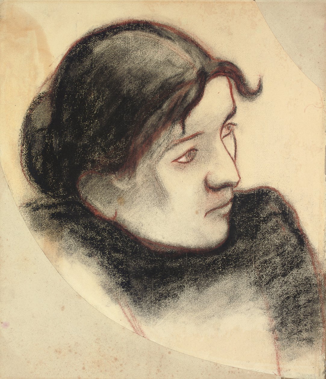 Portrét ženy od Paul Gauguin