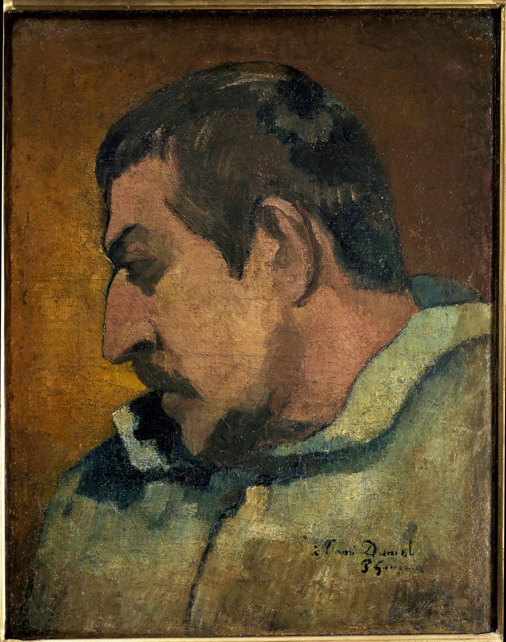 Portrét umělce (olej na plátně od Paul Gauguin
