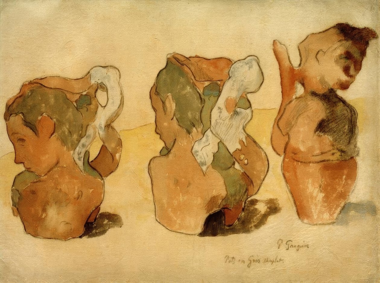 Pískovcové hrnce od Paul Gauguin