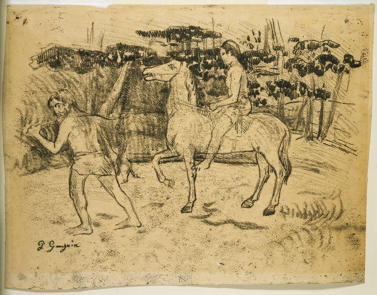 Rückkehr von der Jagd od Paul Gauguin