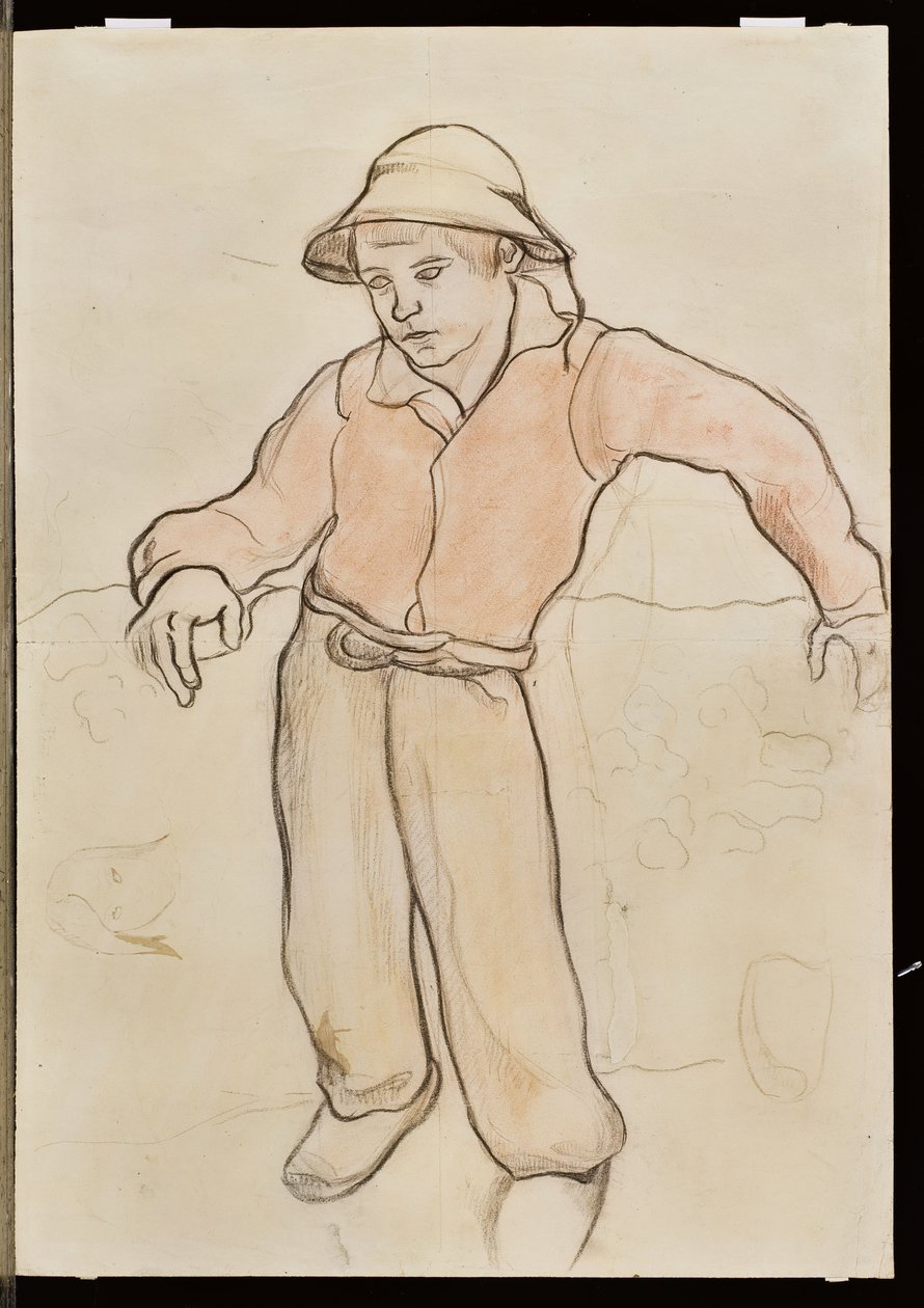 Malý bretonský sklon, 1889 od Paul Gauguin