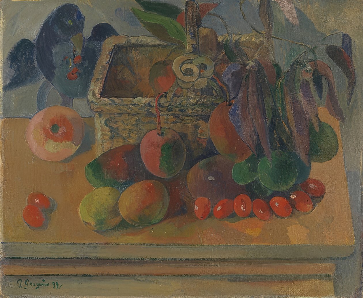 Stálý život. 1899 od Paul Gauguin