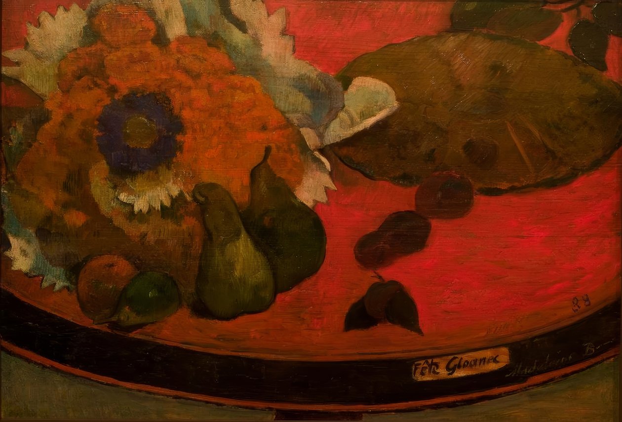 Stillleben „Gloanec Festival od Paul Gauguin