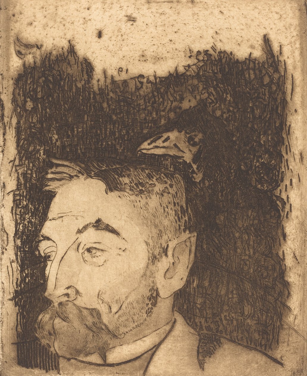 Stephane Mallarmé, 1891. od Paul Gauguin