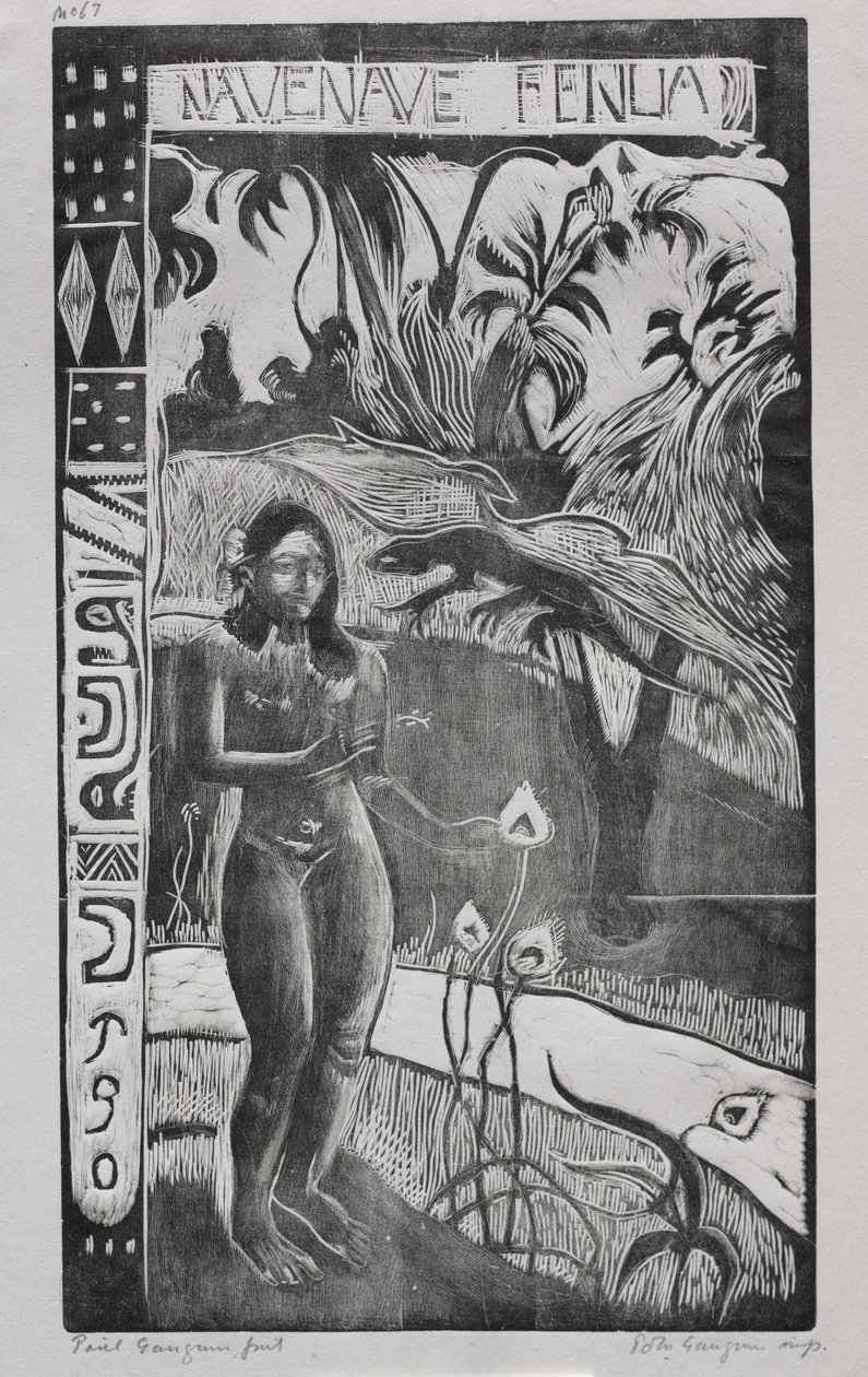 Tahitská série: Země rozkoší. od Paul Gauguin