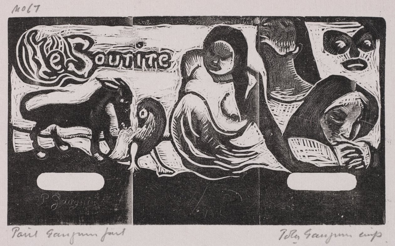 Tahitská série: Úsměv od Paul Gauguin