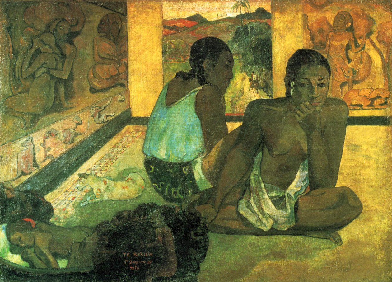 Tahitština:  Te rerioa Sen od Paul Gauguin