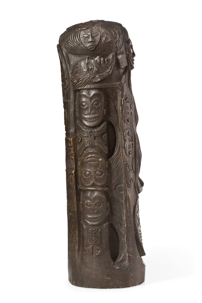 Tahitský totem ke Kristu na kříži, po roce 1894 od Paul Gauguin