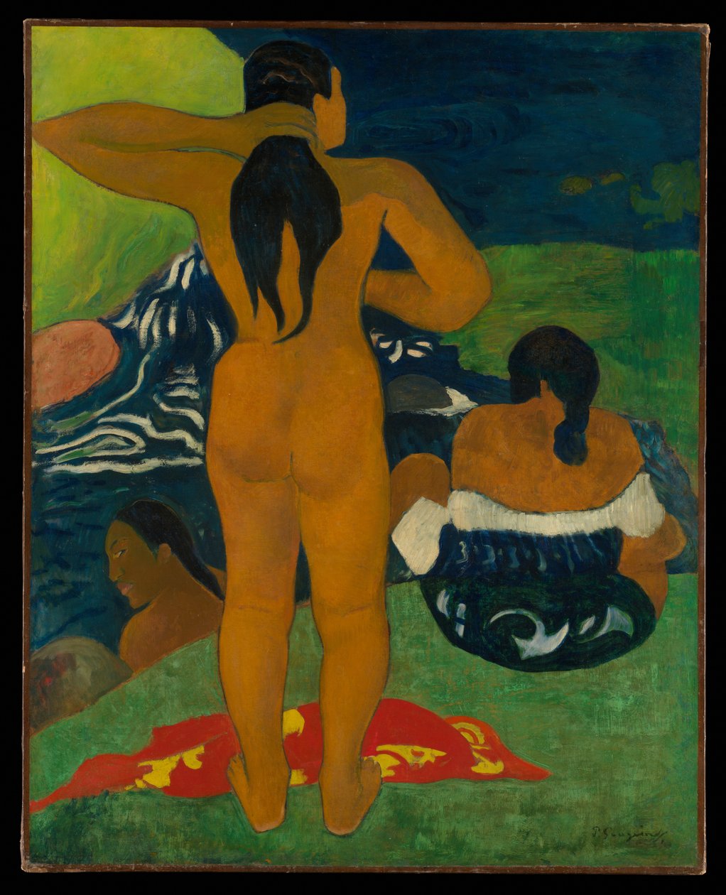 Koupající se Tahiťanky od Paul Gauguin