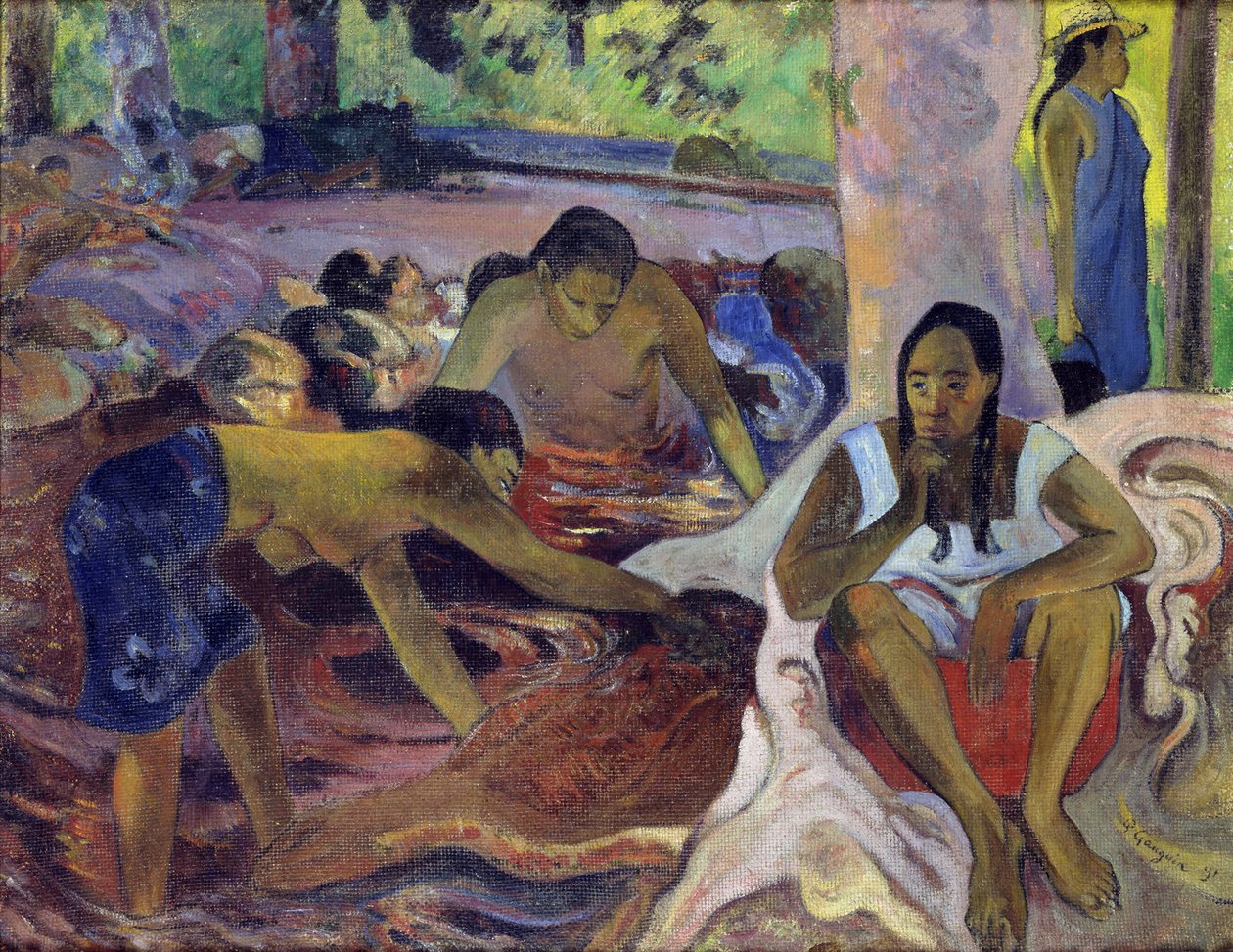 Tahitští rybářky od Paul Gauguin